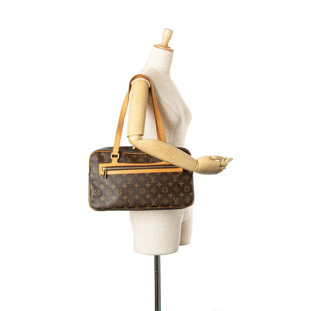LOUIS VUITTON Brown Monogram Leather Shoulder Bag - Picture 12 of 12